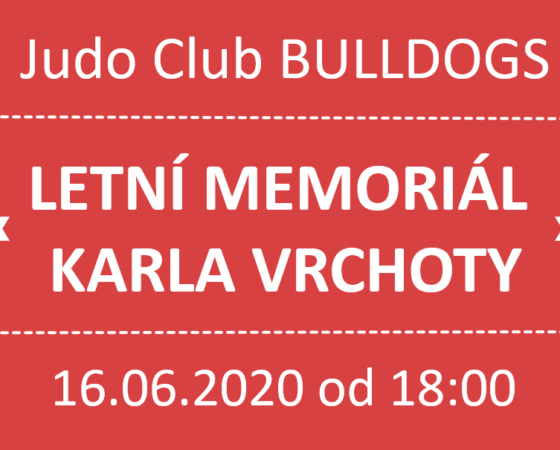 Letní memoriál Karla Vrchoty 16.06.2020